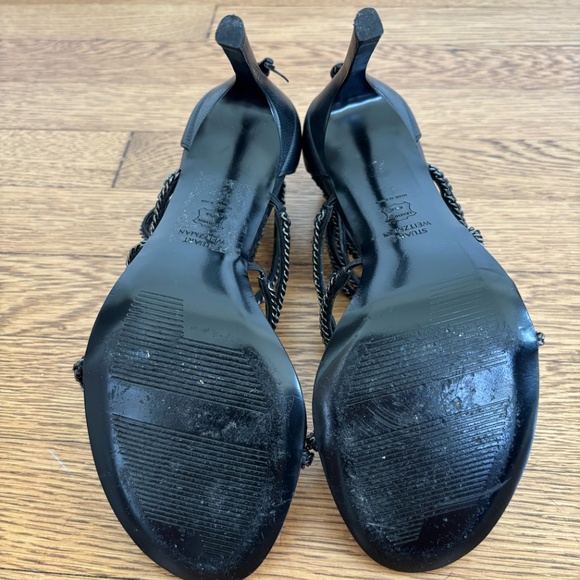 Stuart Weitzman Chain Sandals - Picture 4 of 5